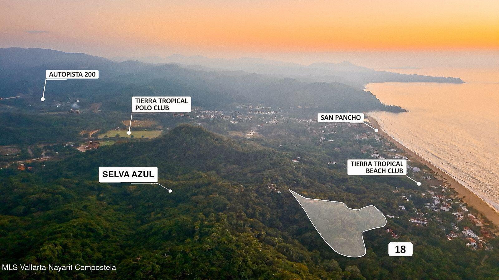 N/A Camino a Las Clavellinas, Selva Azul # Lote 18 — Riviera Nayarit