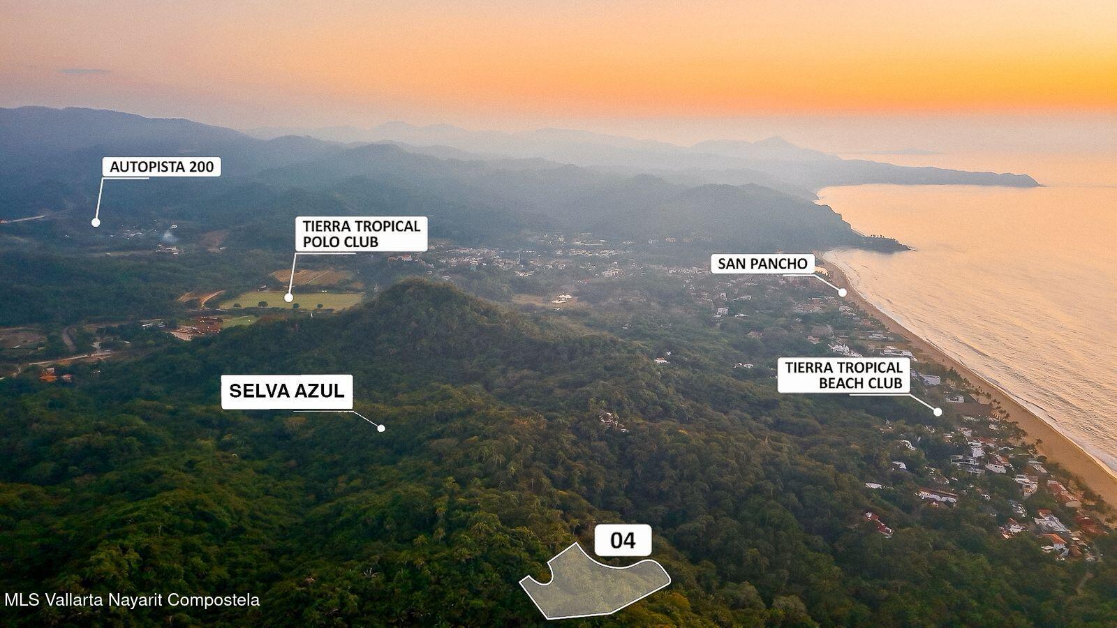 N/A Camino a Las Clavellinas, Selva Azul Lote # 4 - Riviera Nayarit